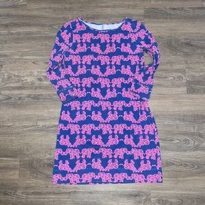 LILLY PULITZER cotton blue and purple dress